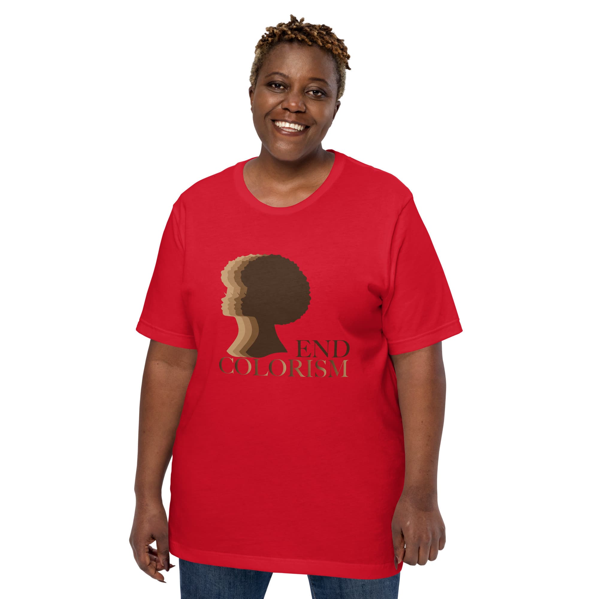 "End Colorism" Unisex t-shirt