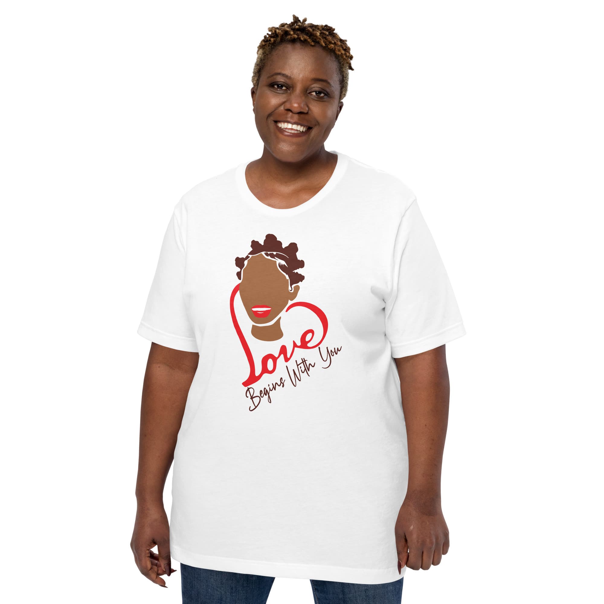 "Love Begins With You" Unisex t-shirt